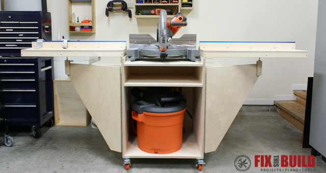 Miter Saw Workstation Plans